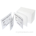 4x6 Fanfold directe thermische verzendlabels